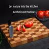 Chessboard Pattern Acacia Wood Cutting Board