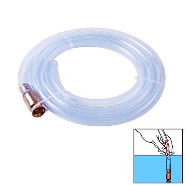 Cross-Border Manual Oil Siphon Pump - Purple Copper PVC Urea Pipe Extractor