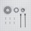 Washer Replacement Kit Washing Machine Repair Part Drive Hub Replacement Metal Material for W10324651 Washing Machine
