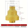 Diamond Brazing Cone Reamer Drill Bit Set - Aluminum Alloy, Multi-Layer for Ceramic Tile, Marble, Concrete - 20mm, 35mm, 50mm Sizes with M10 Thread