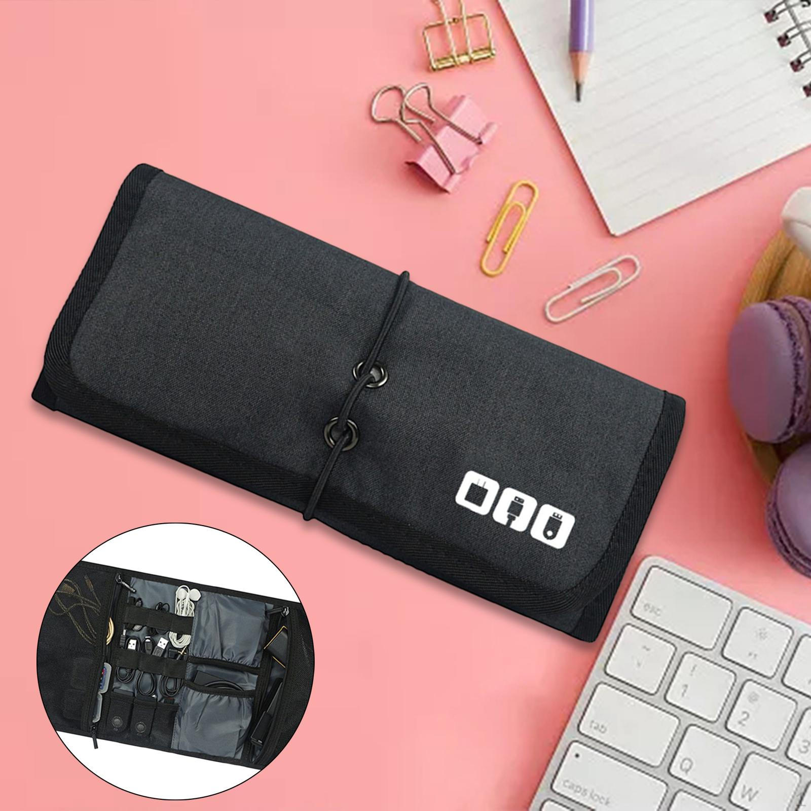 Компактная сумка для хранения кабелей и электронных аксессуаров, жестких дисков