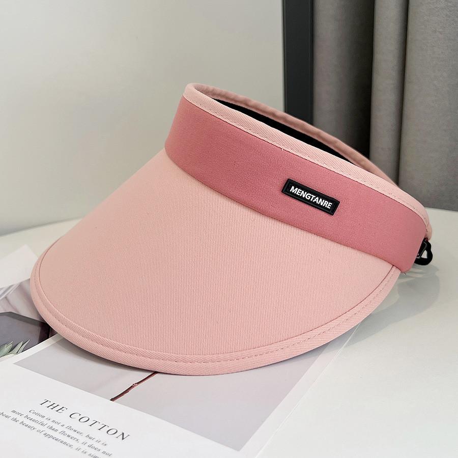 Uv High Protection Top Hat Mesh Live Broadcast Summer Explosive Pure Color Sunshade Hat Outdoor Large Brim Sun Visor