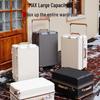 2026 Inch Shockproof Wide Pull Rod Carry-On Luggage with Silent Wheels