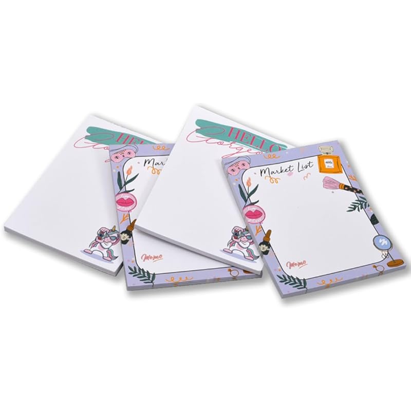 COI Weekly To DO List Notepads, Checklist, Priority & Follow Up Gift for Men and Women Set of 4