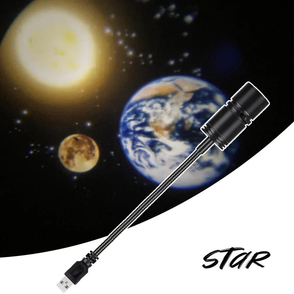 Mini USB Moon Light Projector Led Globe Star Galaxy Lamp Night Lighting for Home Atmosphere Lighting Room Decor Interior Lamp