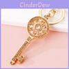 Chic Rhinestone Keychain For Couples Contemporary Design Ideal For Celebrations