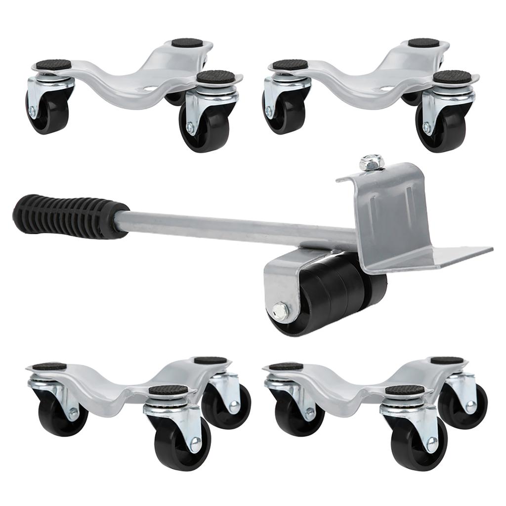 Furniture Transport Set Silver Lifter Moving Plate for Heavy Objects Bearing 400KG