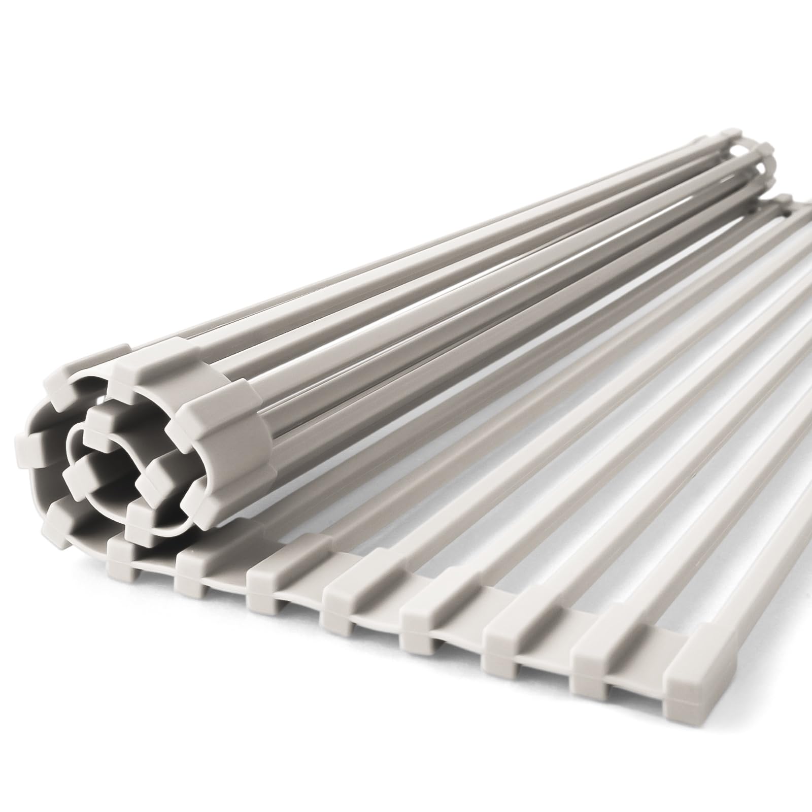 

atRise Стойка-сушилка над раковиной Силиконовая Грузоподъемность 18 кг Термостойкая Не ржавеющая Антибактериальная Компактная Складная Для проживания в одиночку Маленькая кухня