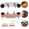 Gitarrenbrückenklemme Gitarrenbauer Reparaturwerkzeug mit L-Schlüssel Holzklötzen Gitarrenersatzwerkzeug Klassische Gitarrenbrücke Werkzeug Hand