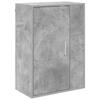 Wall Mounted TV Cabinet Set 4 pcs Concrete Grey Engineered Wood