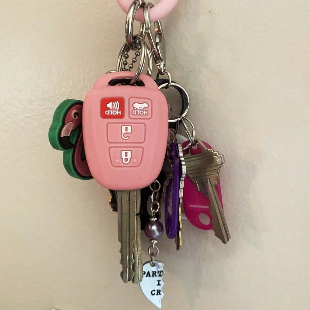 Silicone Key Fob Cover Compatible With HYQ12BDM HYQ12BEL HYQ12BDP Toyota Avalon Camry Corolla Highlander Rav4 Yaris Scion FR-S