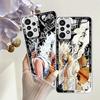 One Piece Cool Luffy Clear Phone Cover Case for Samsung Galaxy A32 A50 A21s A12 A72 A31 A52 A51 A16 A17 A71 A52s