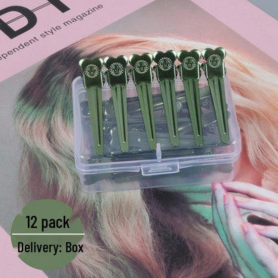 Hair Styling Duckbill Clips: Wave, Perm, Dye, Section, and Fluff with Alligator Clips
