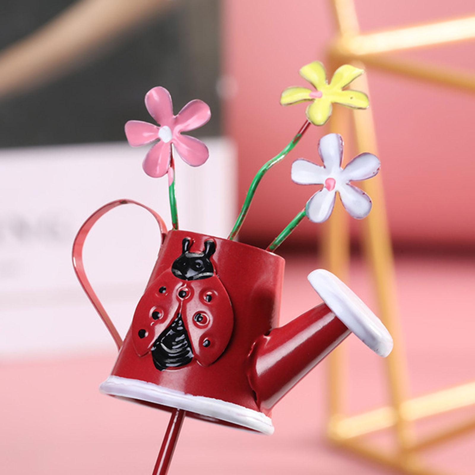 

Garden Stake Pick Metal Flower Arrangement Decorative Pick for Potted Plant Succulent Flower Pot Type 1