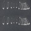 High Quality 50pcs Safety Pins DIY Sewing Tools Accessory 5 Kinds Size Silver Metal Needles Large Safety Pin Small Brooch YJ379