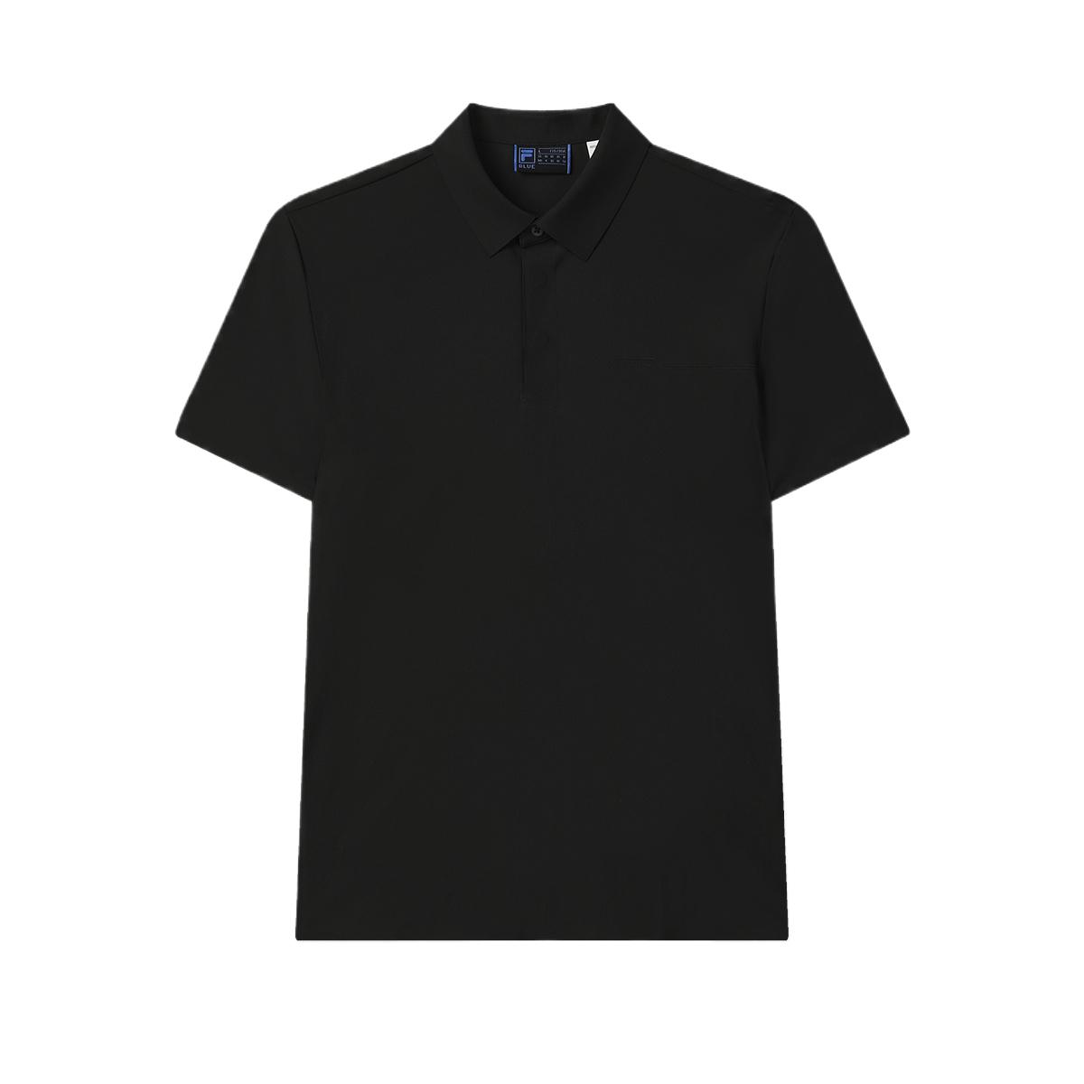 

Fila Классическая повседневная удобная футболка-поло с коротким рукавом серии Blue для мужчин F11M532112F-BK M