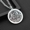 Nordic Retro Viking Scandinavian Titanium Steel Necklace Viking Kyle Pendant Necklace