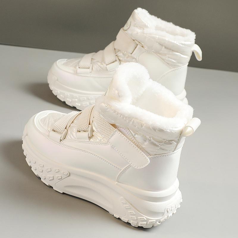 TUINANLE New Women's Casual Sneakers Winter Sneakers with Plush Fur Warm Women's Shoes