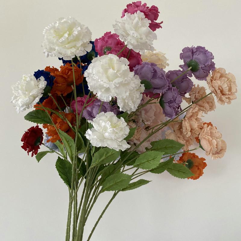 Artificial Silk Snowball Flowers For Wedding Decorations And Diy Crafts Gift