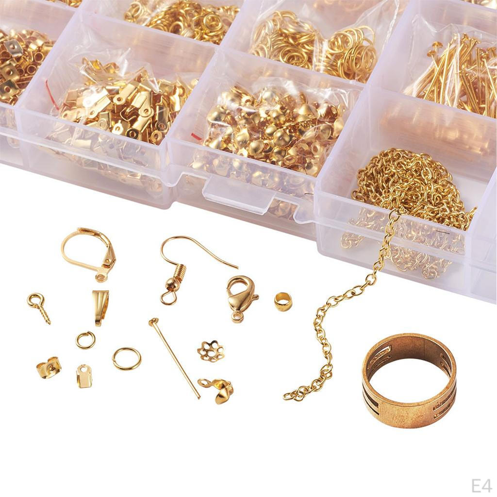 Ear Hooks And Jump Rings Jewelry Accessories For Making Repairing Earrings DIY