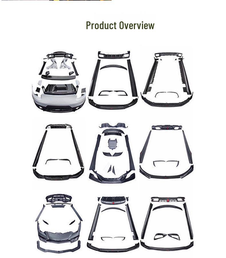 Carbon Fiber Body Kit for Zeekr 001: CMST Front Splitter, Bumper Air Vents, Side Skirts, Rear Diffuser, and Lip