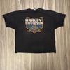 Y2K / Vintage Harley Davidson Gainesville Florida Graphic T Shirt Black Size 4XL