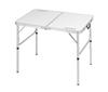 Captain Stag Laforet UC-511 Outdoor Table, Aluminum, Two-Way Table with Adjuster, Small, 90 X 60 Cm