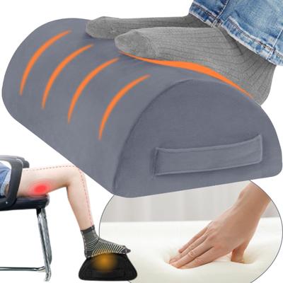 Footrest Pillow Concentration and Reduces Foot Footrest for and Comfortable Foot Reduces Leg Swelling Ottoman/Foot [Improves Swelling] Under-Desk