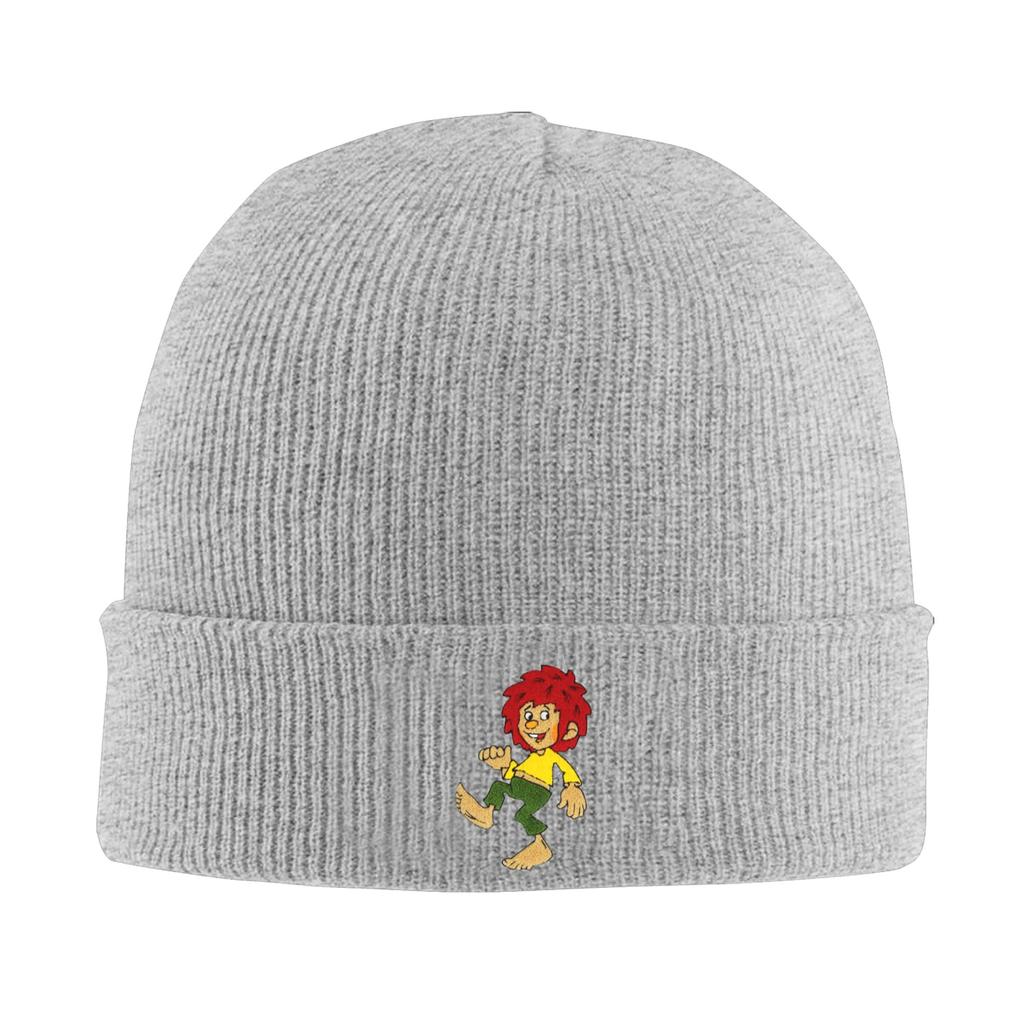 Pumuckl Zimní čepice Beanie Klobouk Teplé podzimní pletené čepice Čepičky pro ženy Muže