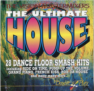 CD VISION MASTERMIXERS  Ultimate House GRF210 Double Play 1991 Europe Dance  Electronica Used
