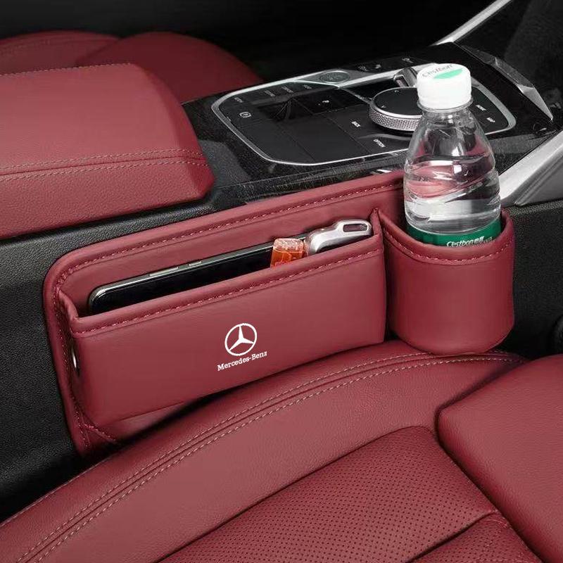 Car Seat Gap Multifunction Crevice Storage Box Interior Accessories For Mercedes Benz A B C E S Class C200 E350 W205 CLA CLS GLA ee1