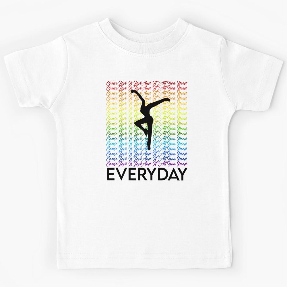 All You Need Is Love Is Love Is Love Kids T-Shirt 130