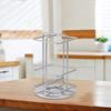 360° Rotating Coffee Pod Storage Rack Stand Metal Holder Large Capacity 40