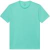 Polo Pullover mit gesticktem Logo Rundhalsausschnitt Kurzarm T-Shirt Herren Oberteile Grün 710671438-220