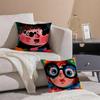 Funny Cute Girl Cartoon Pillow Case Pattern Printed Pillowcase For Living Room Sofa Cushion Cover & Bedroom Decor