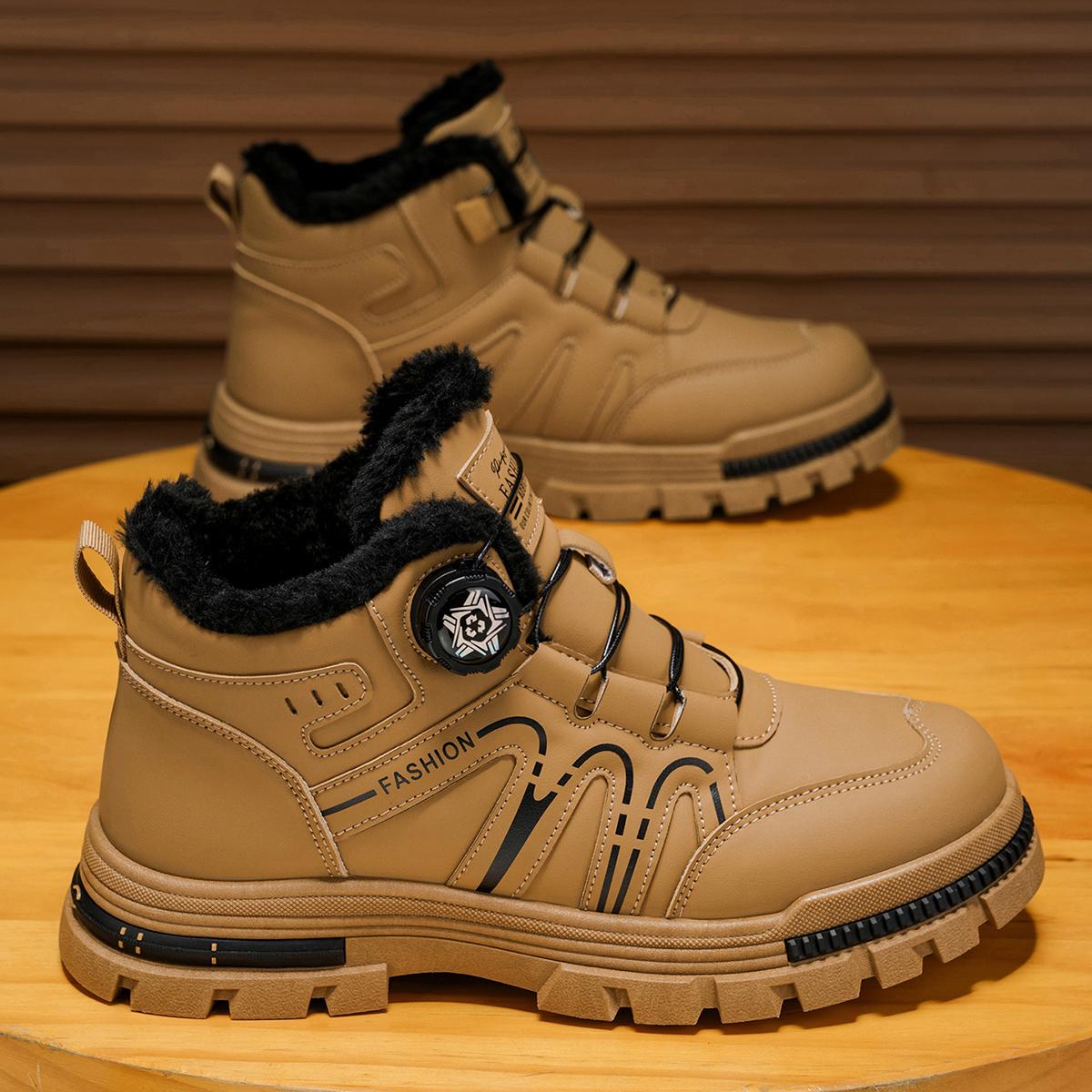 

Мужские джинсовые ботинки с высоким голенищем, повседневная спортивная обувь, модные и стильные мужские ботинки 48 верблюд