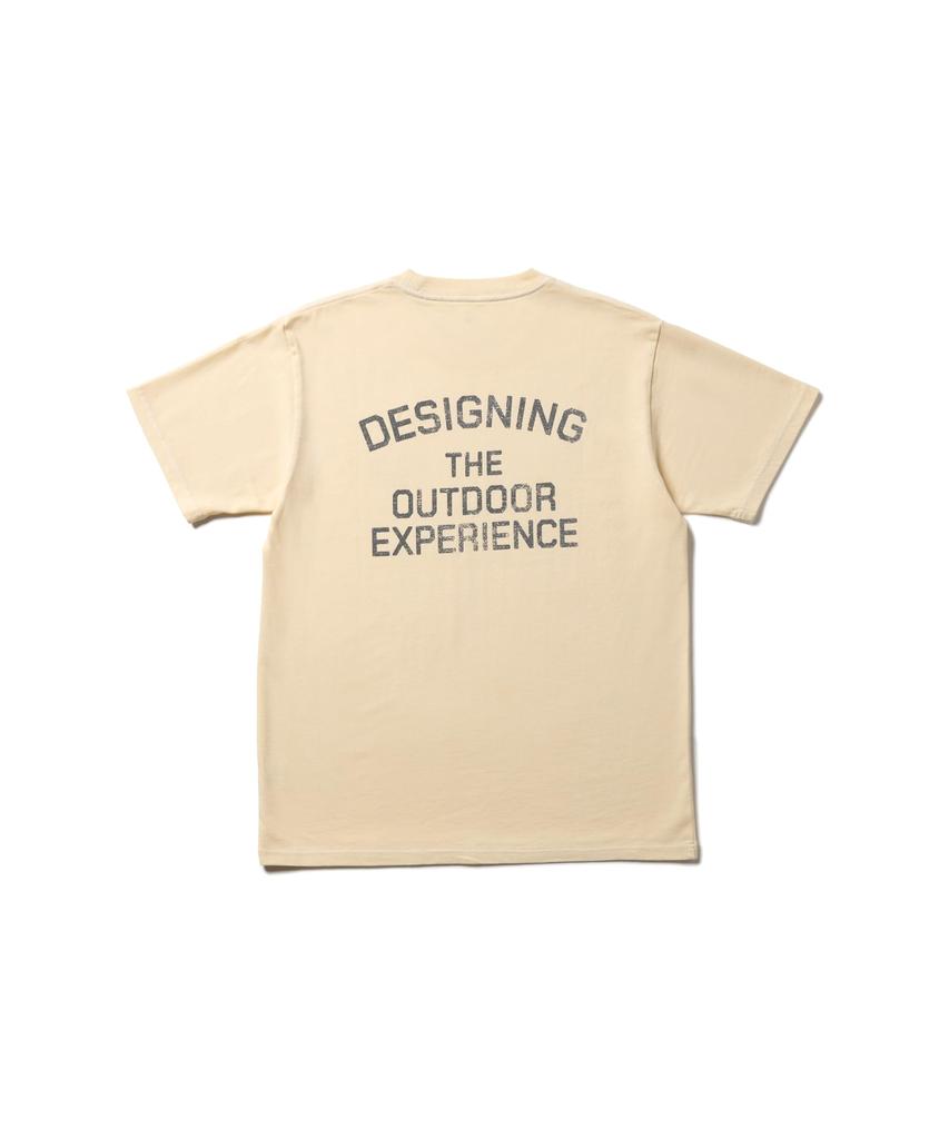 Snow Peak Recycled Cotton Dyed T-Shirt SPC Size S Light Beige TS-25SU202 Festival Camping Outdoor