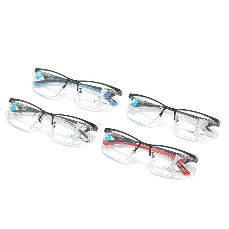 Multifocal Progressive Reading Glasses Frame Men Women Anti-blue Light Sports Eyeglasses Ultralight Bifocal Presbyopia