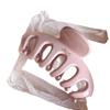 2025 High-End Autumn/Winter Polka Dot Large Shark Clip Hair Accessory for Women