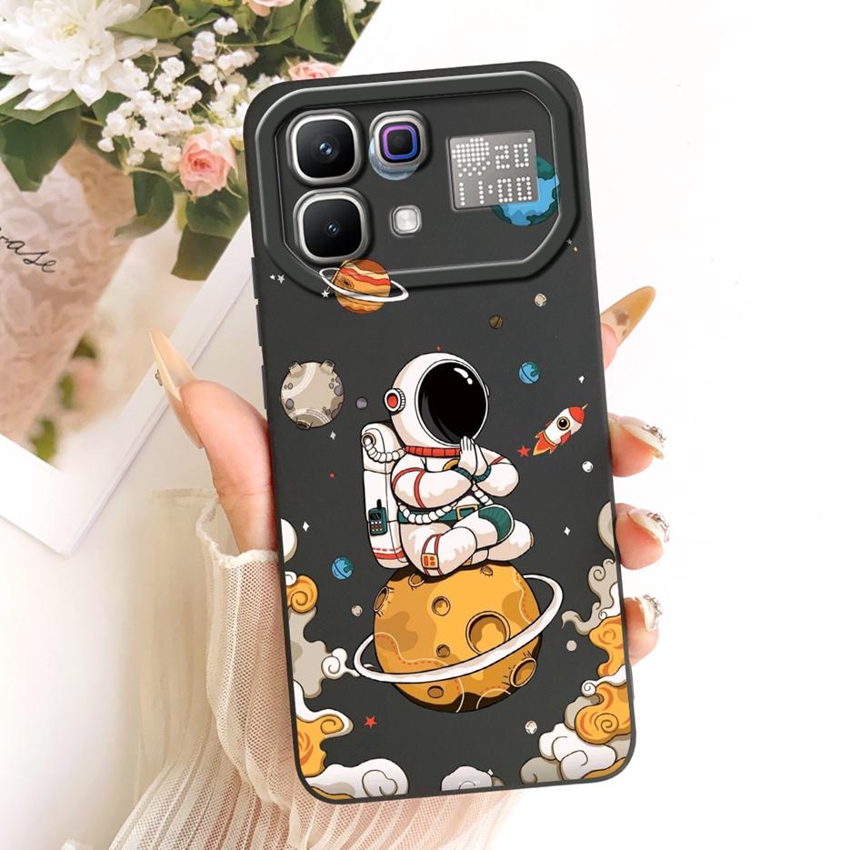 Für Infinix Note 60 Pro Hülle X6878 Niedliche Katze Astronaut Cartoon Hülle Weiche Silikonhülle Für Infinix Note 60 Ultra Note60 Pro Taschen