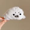 Cute Little Seal Hair Claw Animals Large Shark Clip Fashion Plush Hair Clip  Daily