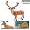 Wild Forest Animal Model Educational Toy: Tibetan Antelope & Sika Deer