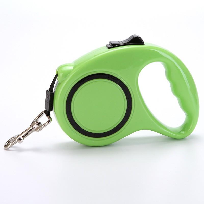 Retractable Dog Leash Large Dogs Heavy Duty Nylon Pet Walking Lead 3/5m Length Multiple Colors