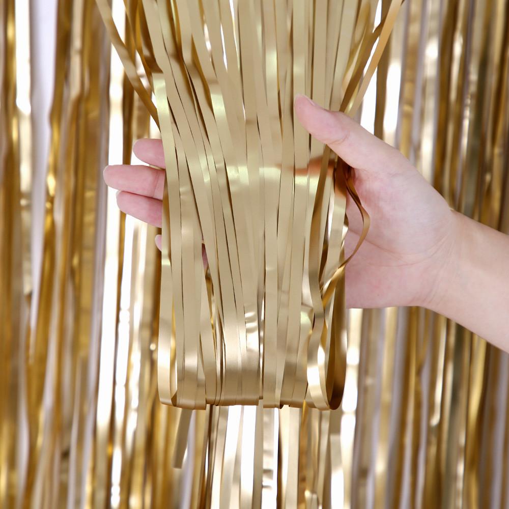 Matte Fashionable Rain Curtain Backdrops Available In Various Sizes And Elegant Colors