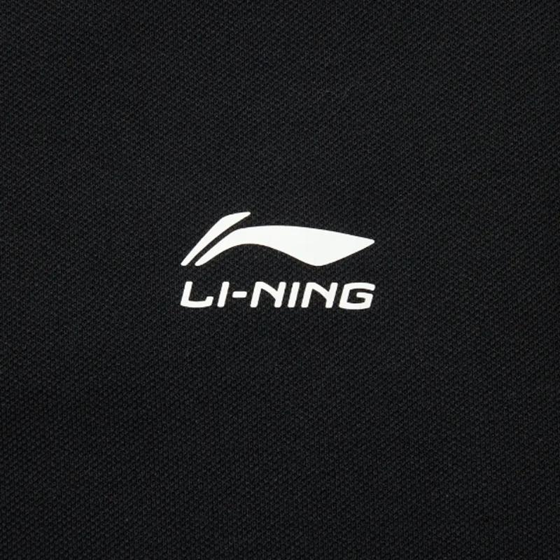 Li-Ning Simple Life Comfortable Breathable Short Sleeve Polo Shirt Casual Sports Suit Unisex Sportswear APLV063-2+AKST593-7