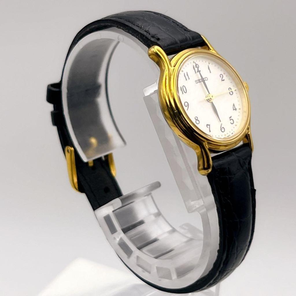 [USED]SEIKO A70 [Working Condition] Ladies' Watch, Gold, Quartz,