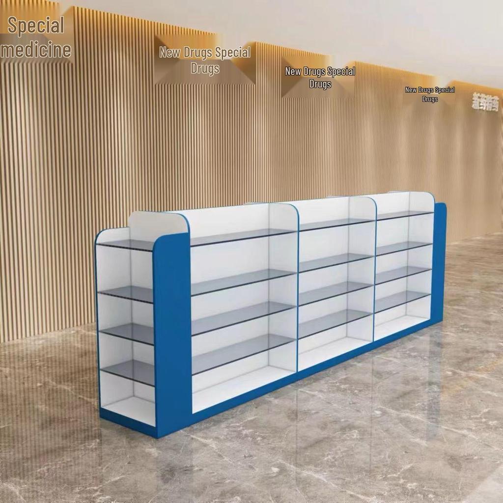 Western Medicine Pharmacy Display & Storage Cabinet