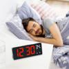 Electronic Digital Alarm Clock Travel Clock Featuring Colorful Font Easy To Read for Time Management