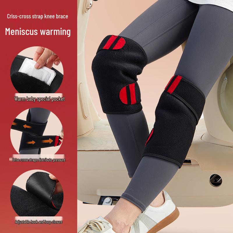 Warm Winter Electric Knee Pads: Elderly Windproof Leg Covers