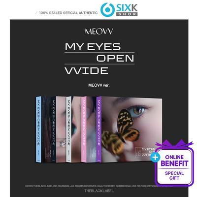 1. EP-Album [MY EYES OPEN VVIDE] MEOVV Ver (Online-Vorteil)